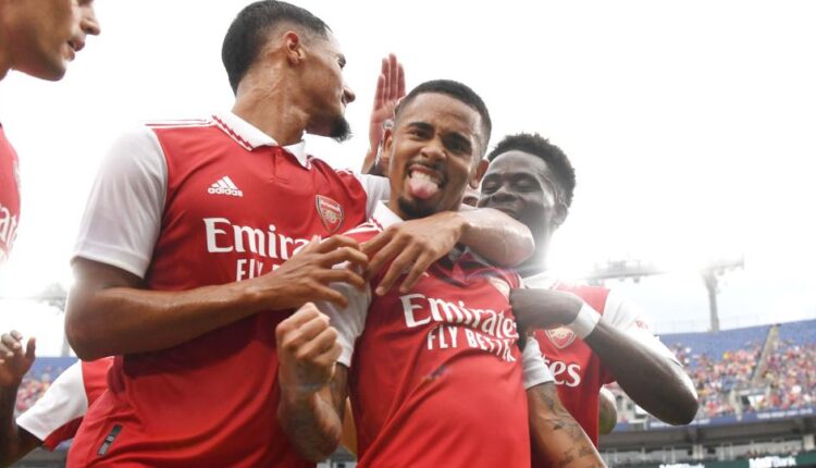 أهداف الشوط الأول بين آرسنال وإشبيلية في نهائي كأس الإمارات 2022، ملعبكم