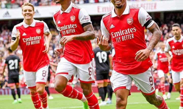 أهداف مباراة آرسنال وإشبيلية في نهائي كأس الإمارات 2022