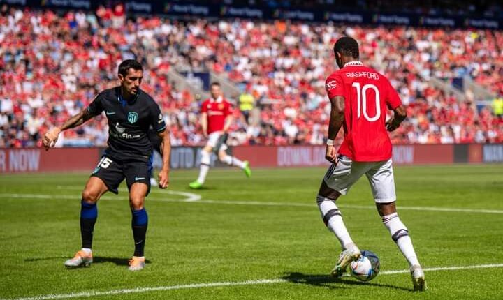 أهداف مباراة مانشستر يونايتد وأتلتيكو مدريد الودية، ملعبكم