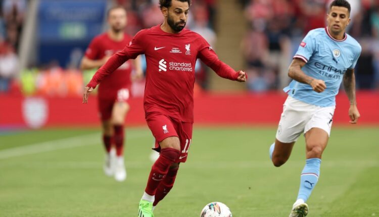 ملخص لمسات محمد صلاح مع ليفربول اليوم أمام مانشستر سيتي في نهائي الدرع الخيرية 2022، ملعبكم