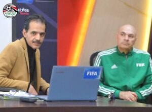 أيمن دجيش المسئول عن الحكام المساعدين 