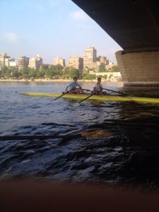 النقيب محمد آمان احد أبطال التجديف