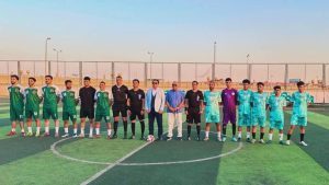 افتتاح كأس مصر للميني فوتبول بحضور أحمد سمير سليمان رئيس الاتحاد